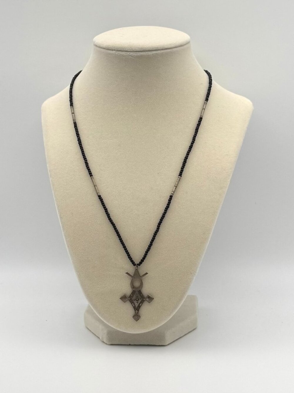 Vintage Tuareg Cross Necklace